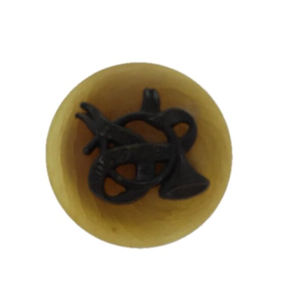 HERMES Earring Beige Auth ar12239 - Picture 2 of 16